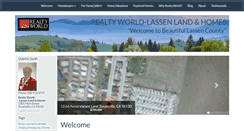 Desktop Screenshot of lassenlandandhomes.com